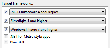 Portable Library Tools 2 for Visual Studio 2010